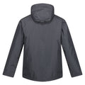Dark Grey Marl - Back - Regatta Mens Sterlings III Insulated Waterproof Jacket