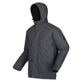 Dark Grey Marl - Side - Regatta Mens Sterlings III Insulated Waterproof Jacket