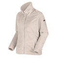 Light Vanilla Plait - Side - Regatta Womens-Ladies Heloise Marl Full Zip Fleece Jacket