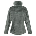 Darkest Forest Green - Back - Regatta Womens-Ladies Heloise Marl Full Zip Fleece Jacket