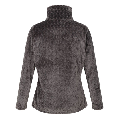 Dark Grey - Back - Regatta Womens-Ladies Heloise Marl Full Zip Fleece Jacket