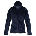 Navy - Front - Regatta Womens-Ladies Heloise Marl Full Zip Fleece Jacket