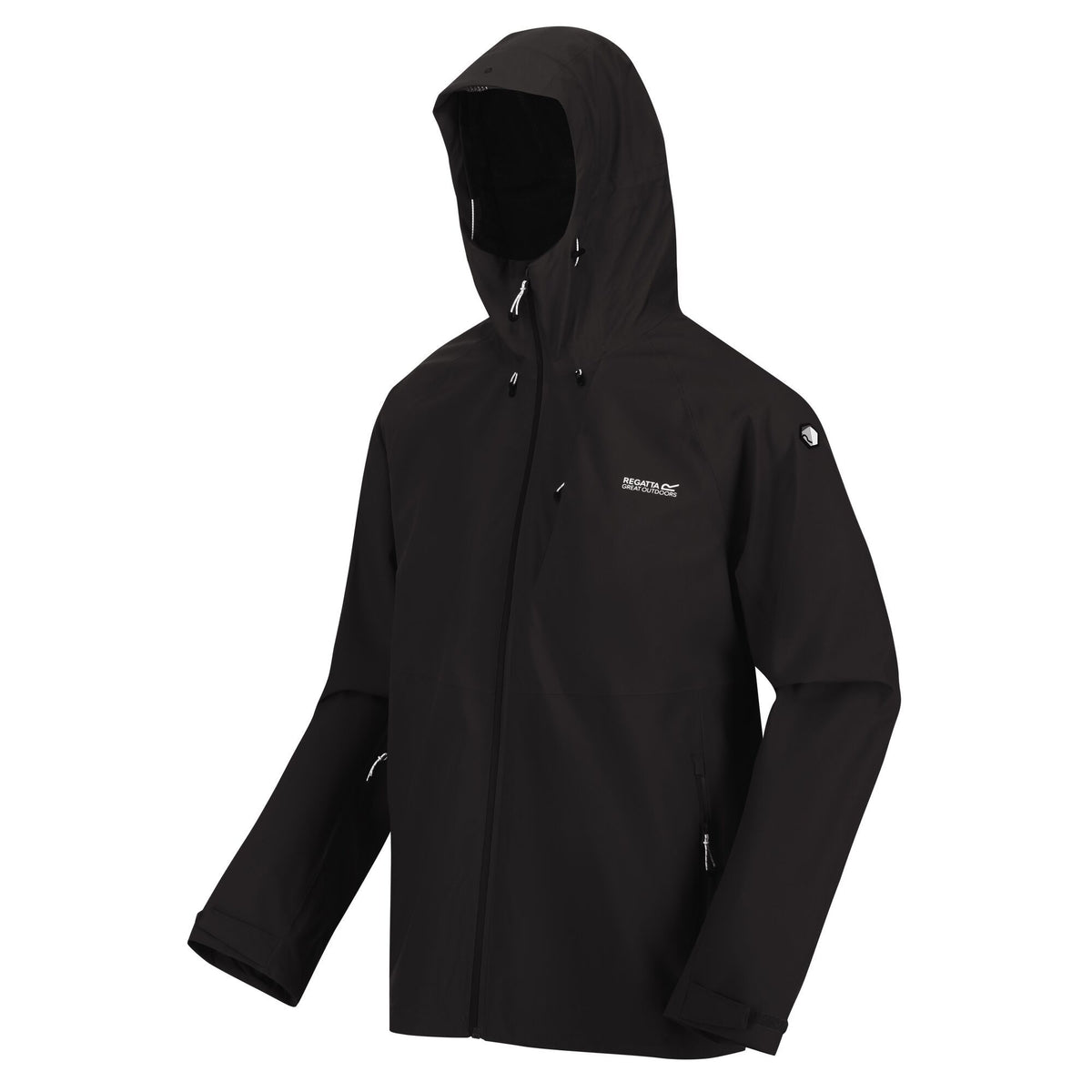 Black - Lifestyle - Regatta Mens Britedale Waterproof Jacket