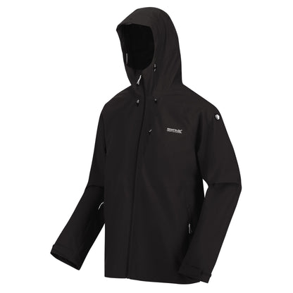Black - Lifestyle - Regatta Mens Britedale Waterproof Jacket