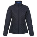 Navy Tile - Front - Regatta Womens-Ladies Charleigh Quilted Insulated Jacket