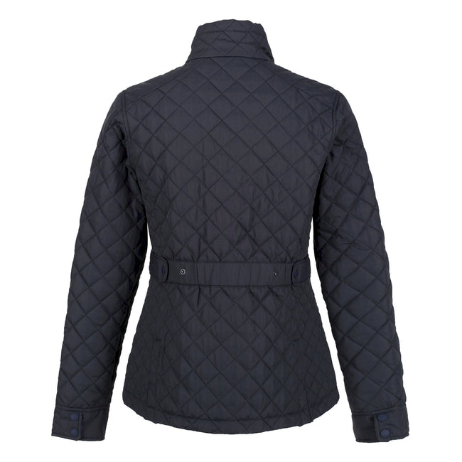 Navy Tile - Back - Regatta Womens-Ladies Charleigh Quilted Insulated Jacket