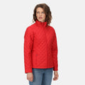 True Red - Side - Regatta Womens-Ladies Charleigh Quilted Insulated Jacket