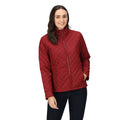 Cabernet - Lifestyle - Regatta Womens-Ladies Charleigh Quilted Insulated Jacket
