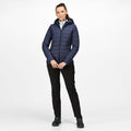 Navy - Back - Regatta Womens-Ladies Voltera Loft II Heated Jacket