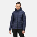 Navy - Side - Regatta Womens-Ladies Voltera Loft II Heated Jacket