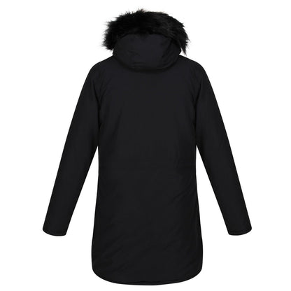 Black - Back - Regatta Womens-Ladies Voltera Heated Waterproof Jacket