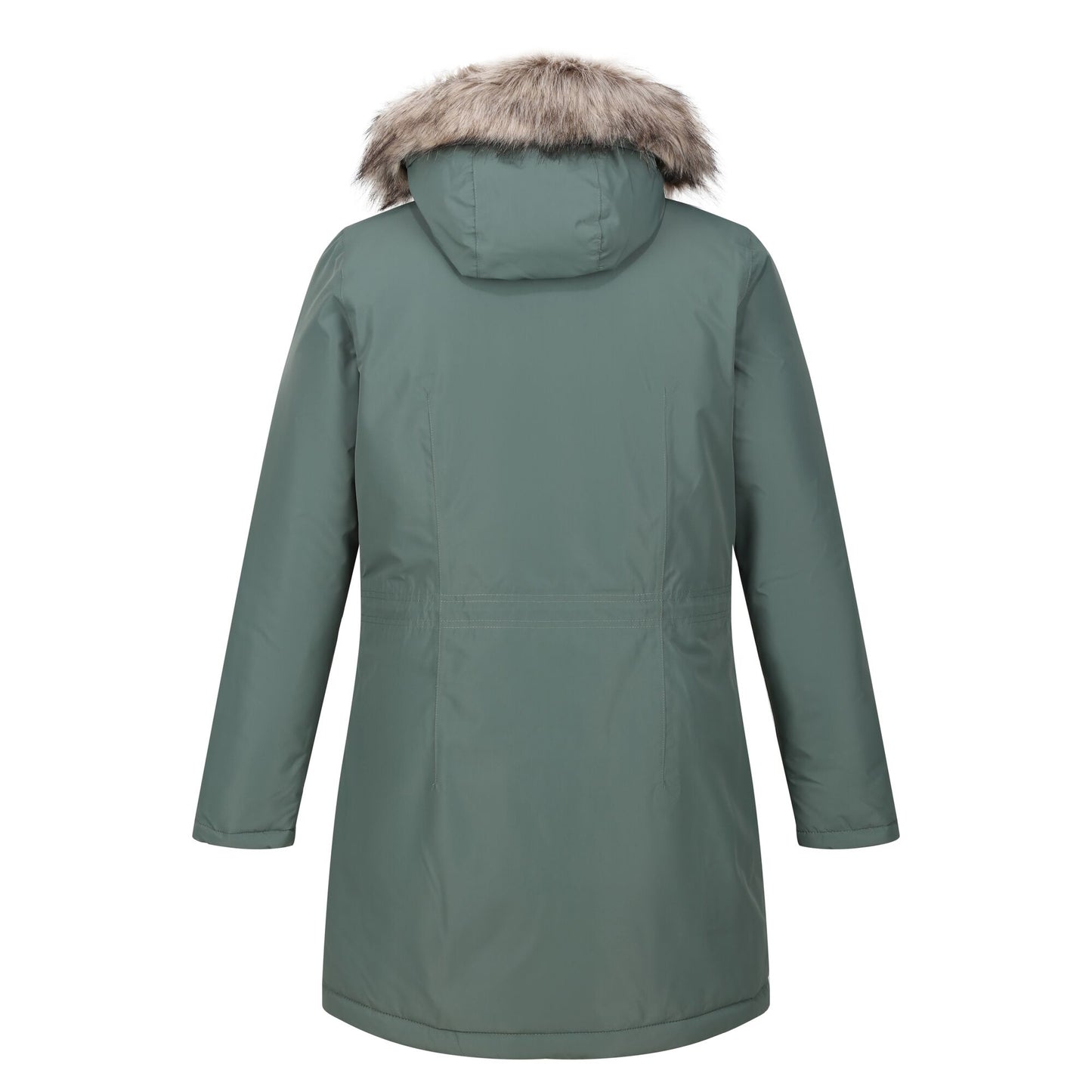 Dark Forest Green - Back - Regatta Womens-Ladies Voltera Heated Waterproof Jacket