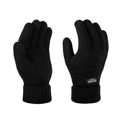 Black - Back - Regatta Professional Mens Hat And Gloves Set