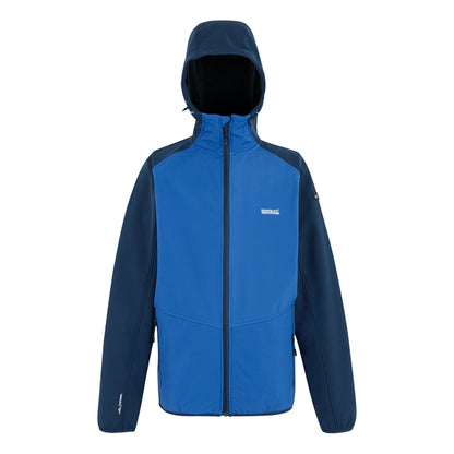 Snorkel Blue-Moonlight Denim - Front - Regatta Mens Arec III Jacket