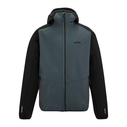 Dark Storm-Black-Brick - Front - Regatta Mens Arec III Jacket