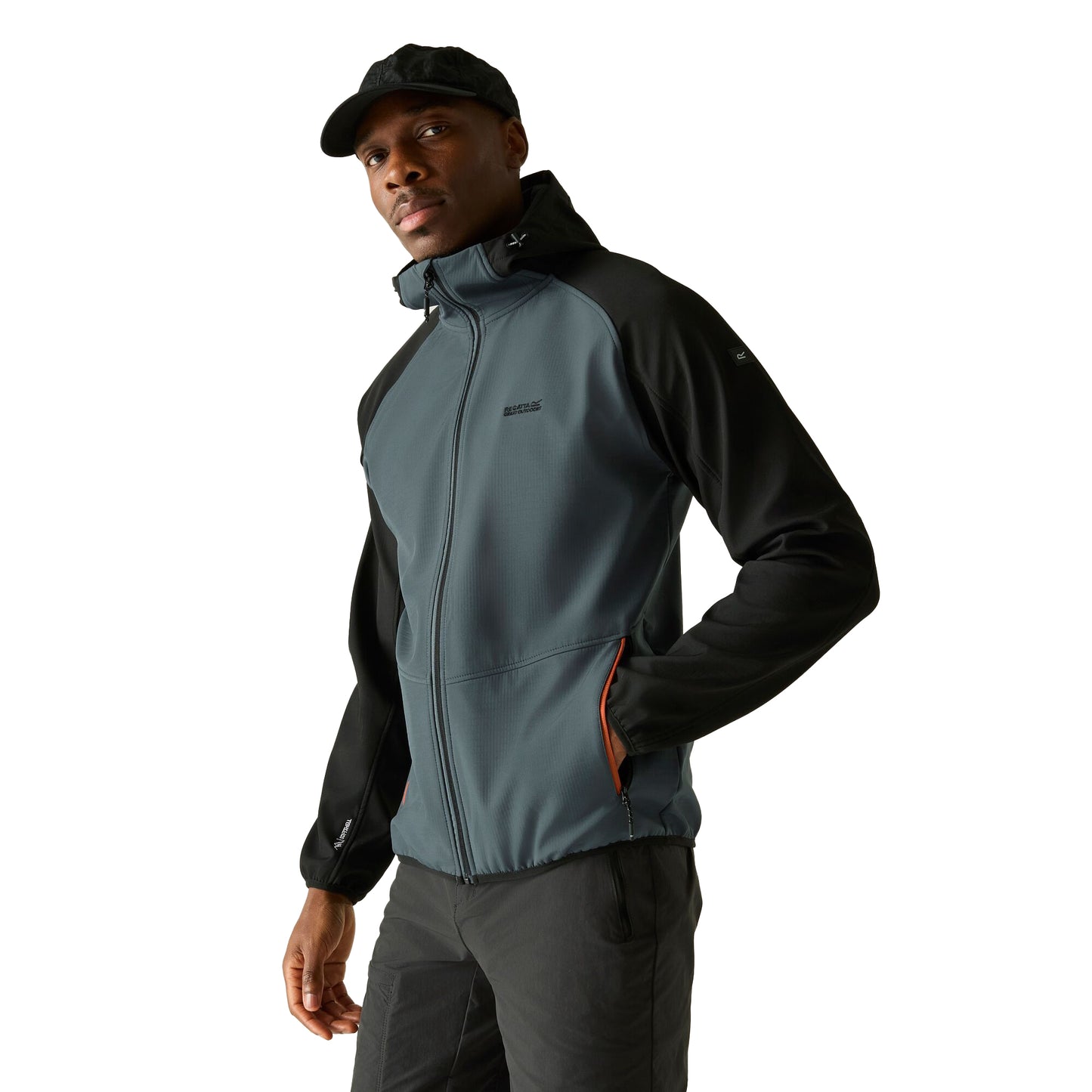 Dark Storm-Black-Brick - Lifestyle - Regatta Mens Arec III Jacket