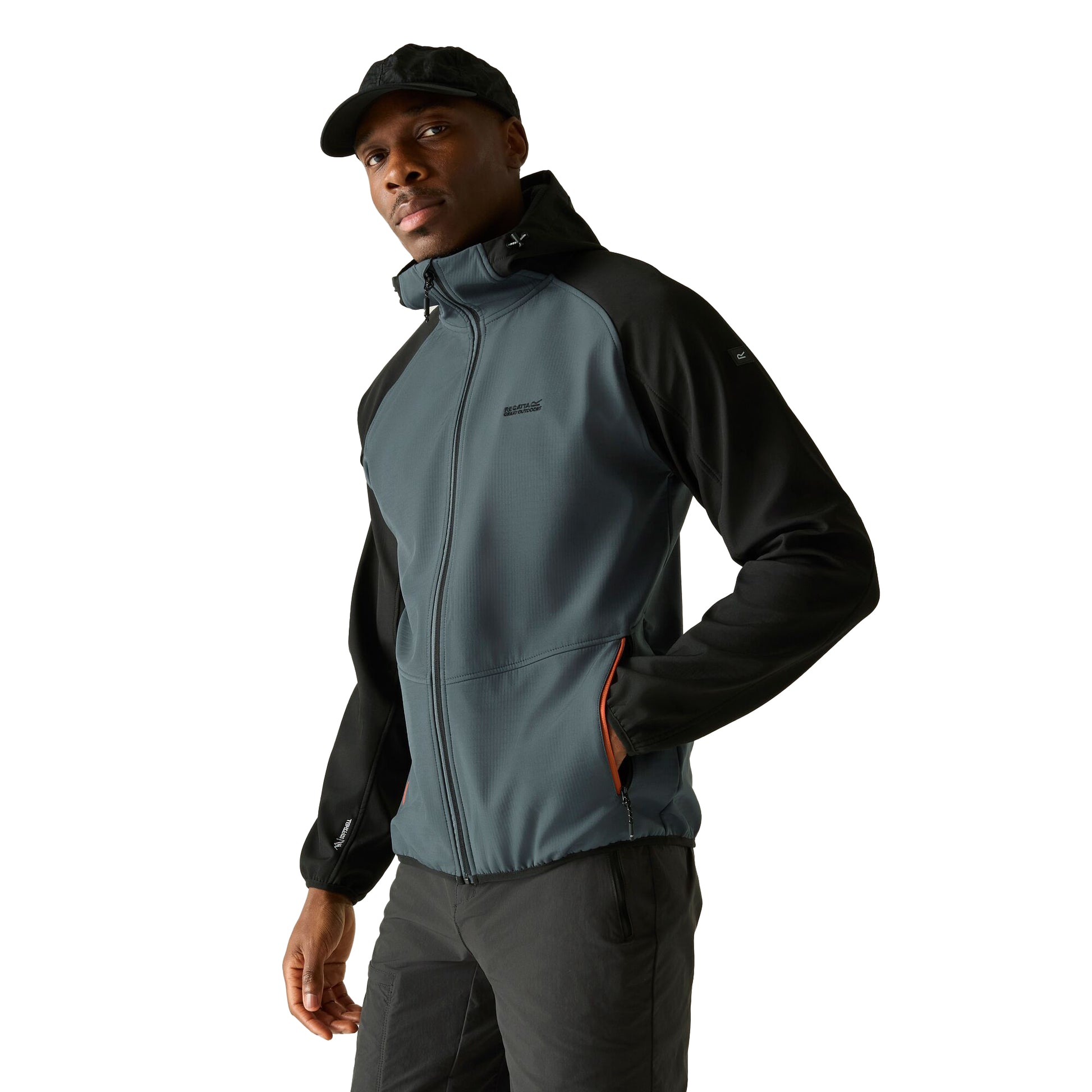 Dark Storm-Black-Brick - Lifestyle - Regatta Mens Arec III Jacket
