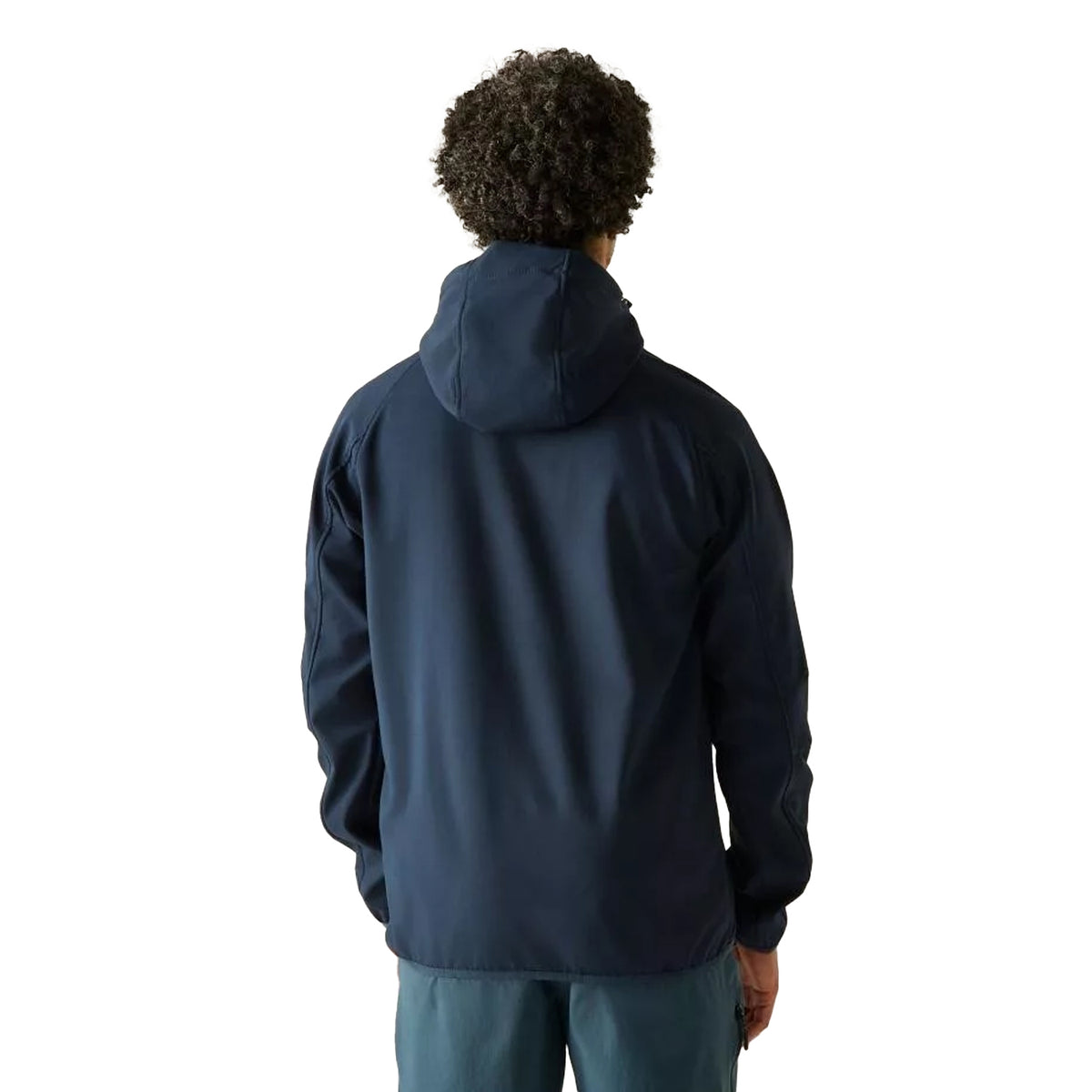 Navy-Moonlight Denim - Back - Regatta Mens Arec III Jacket