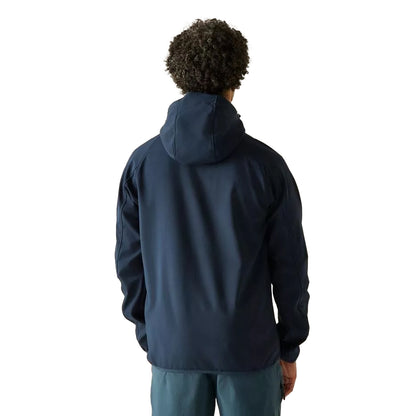 Navy-Moonlight Denim - Back - Regatta Mens Arec III Jacket