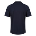 Grey-Black-Navy - Back - Regatta Mens Essentials Polo Shirt (Pack of 3)