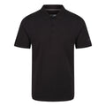 Grey-Black-Navy - Pack Shot - Regatta Mens Essentials Polo Shirt (Pack of 3)