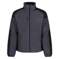 Seal Grey - Front - Regatta Mens Broadstone Full Zip Fleece Jacket