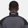 Seal Grey - Close up - Regatta Mens Broadstone Full Zip Fleece Jacket