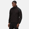 Black - Side - Regatta Professional Mens Full Zip Fleece Jacket