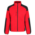 Classic Red - Front - Regatta Mens Broadstone Full Zip Fleece Jacket