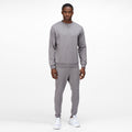 Grey-Black - Back - Regatta Mens Essentials Sweatshirt (Pack of 2)