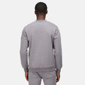 Grey-Black - Side - Regatta Mens Essentials Sweatshirt (Pack of 2)