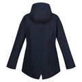Navy Check - Back - Regatta Womens-Ladies Brigida Waterproof Jacket
