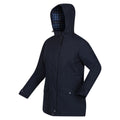 Navy Check - Side - Regatta Womens-Ladies Brigida Waterproof Jacket