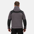 Iron-Black - Side - Regatta Professional Mens Hooded Jacket