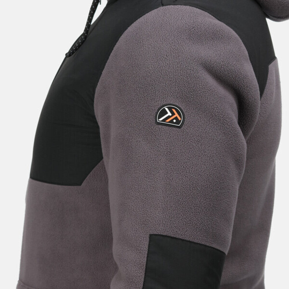 Iron-Black - Pack Shot - Regatta Professional Mens Hooded Jacket