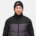 Black-Magma Orange - Back - Regatta Professional Mens Waterproof Beanie