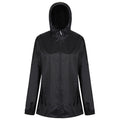 Black - Front - Regatta Professional Womens-Ladies Packaway Waterproof Jacket