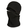 Black - Front - Regatta Unisex Adult Fleece Hooded Snood