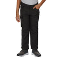 Ash - Side - Regatta Childrens-Kids Sorcer Walking Trousers