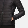 Black - Pack Shot - Regatta Womens-Ladies Hillpack Padded Jacket