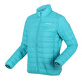 Turquoise - Side - Regatta Womens-Ladies Hillpack Padded Jacket
