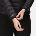 Black - Side - Regatta Womens-Ladies Hillpack Padded Jacket