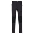 Ash-Black - Front - Regatta Mens Questra III Trousers