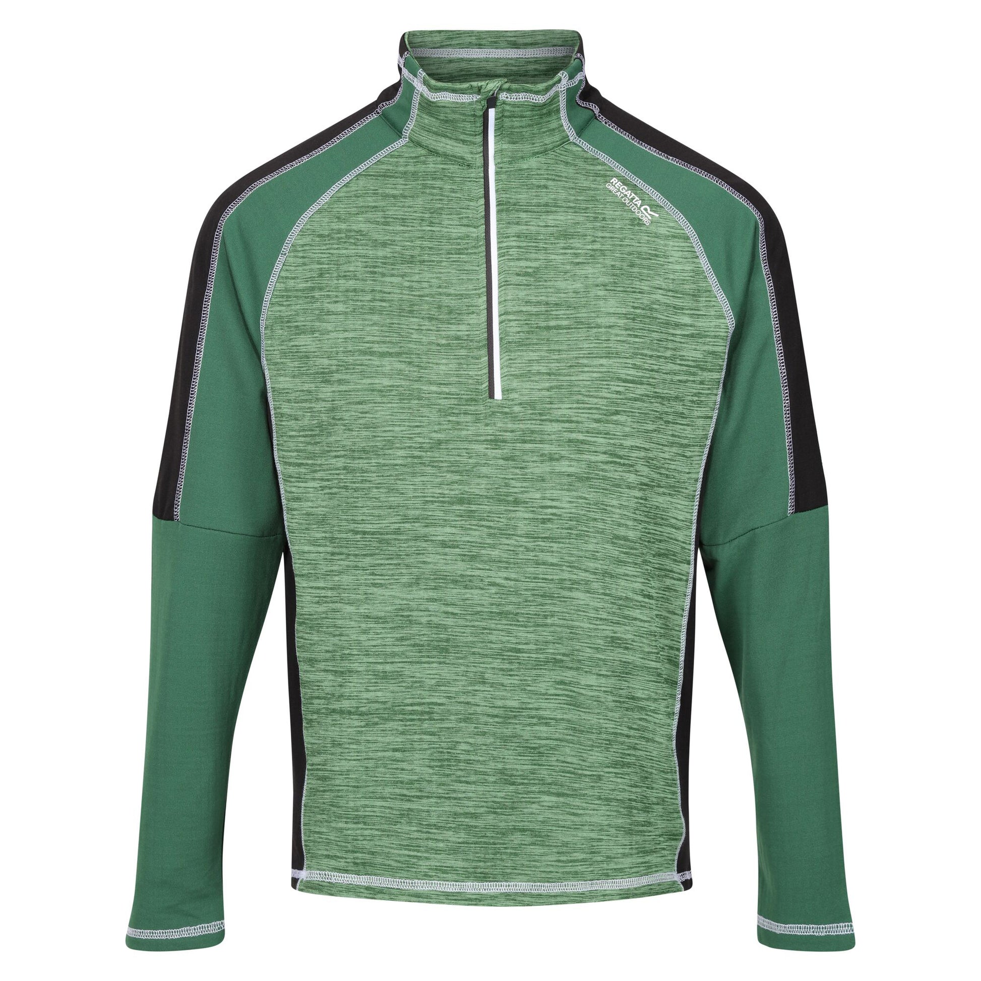 Field Green-Eden - Front - Regatta Mens Hepley Fleece
