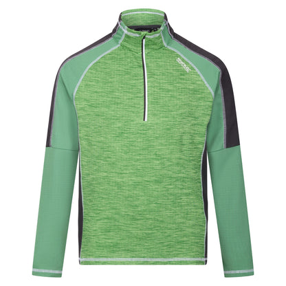 Jasmine Green-Field Green - Front - Regatta Mens Hepley Fleece
