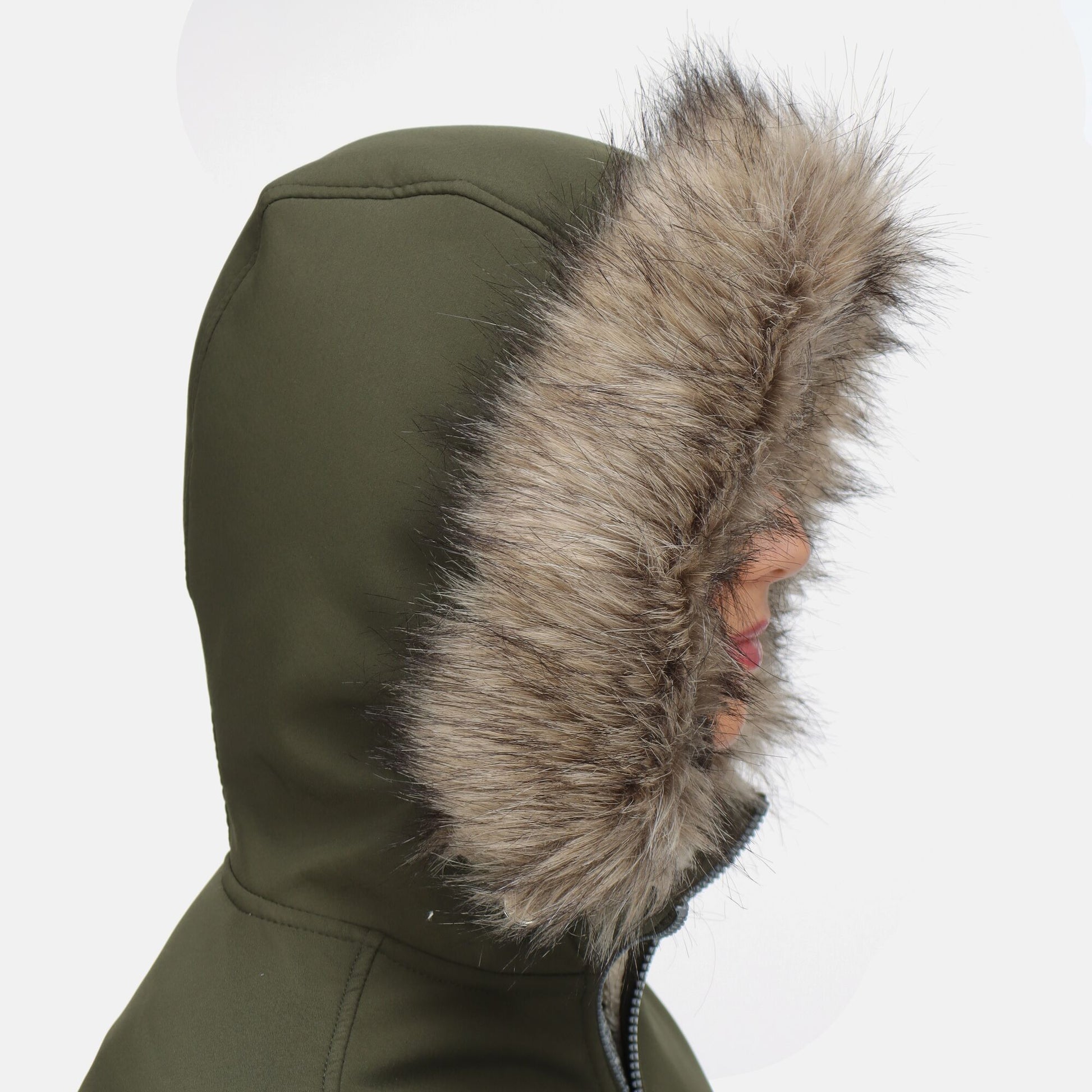 Dark Khaki - Lifestyle - Regatta Womens-Ladies Sunaree Softshell Jacket