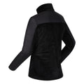 Black - Close up - Regatta Womens-Ladies Reinette Quilted Insulated Jacket