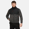 Ash-Black - Back - Regatta Mens Heist Jacket