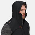 Blue Wing Marl-Black - Pack Shot - Regatta Professional Mens Jacket