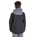 Black-Dark Storm Grey - Close up - Dare 2B Childrens-Kids Cheerful Waterproof Ski Jacket